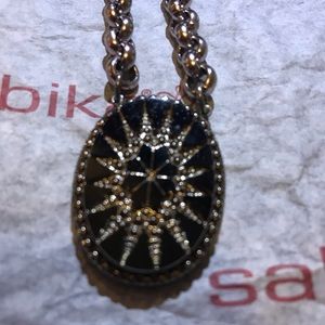 Sabika Spot On medallion necklace